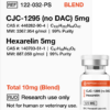 CJC-1295 (no DAC), Hexarelin 10mg (Blend)