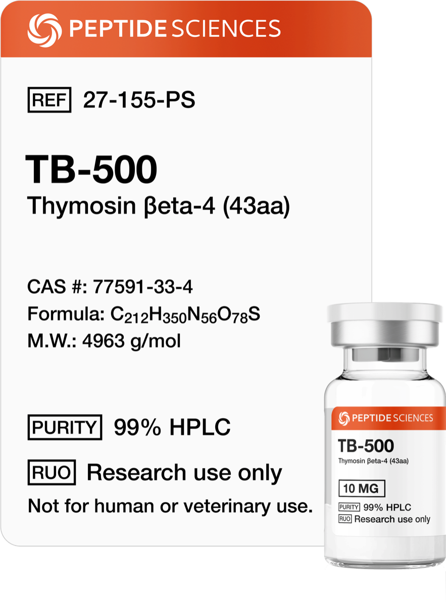TB-500 (Thymosin Beta-4) 10mg (43aa)
